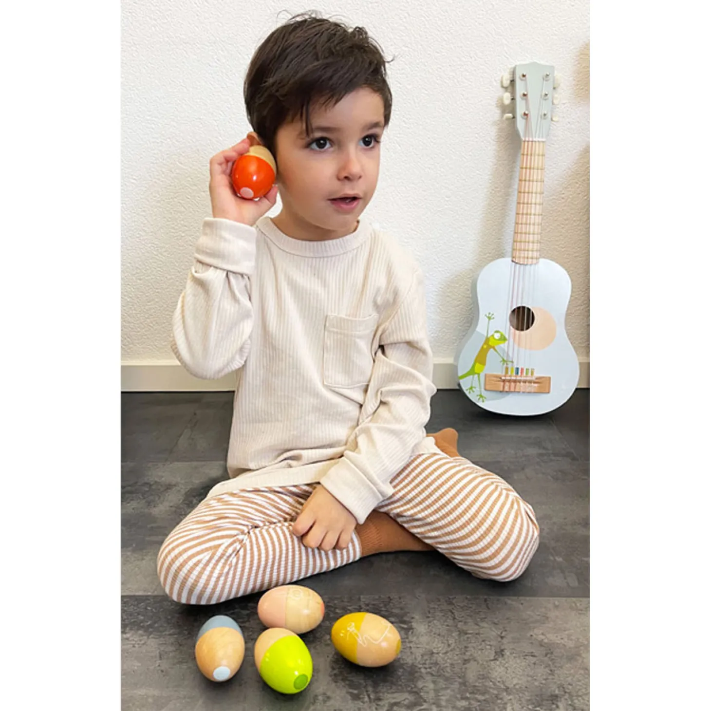 Small Foot - Houten Muziekeieren Groovy Beats, 5dlg.