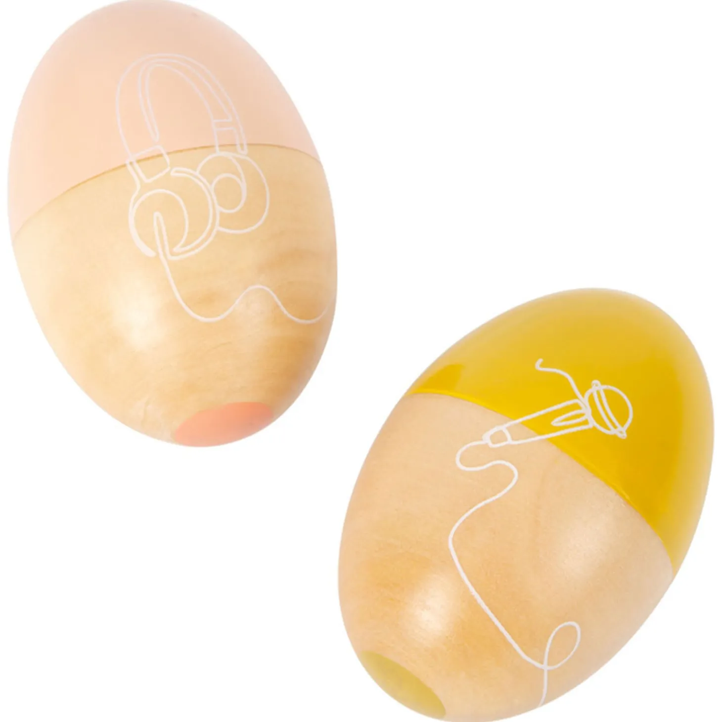 Small Foot - Houten Muziekeieren Groovy Beats, 5dlg.