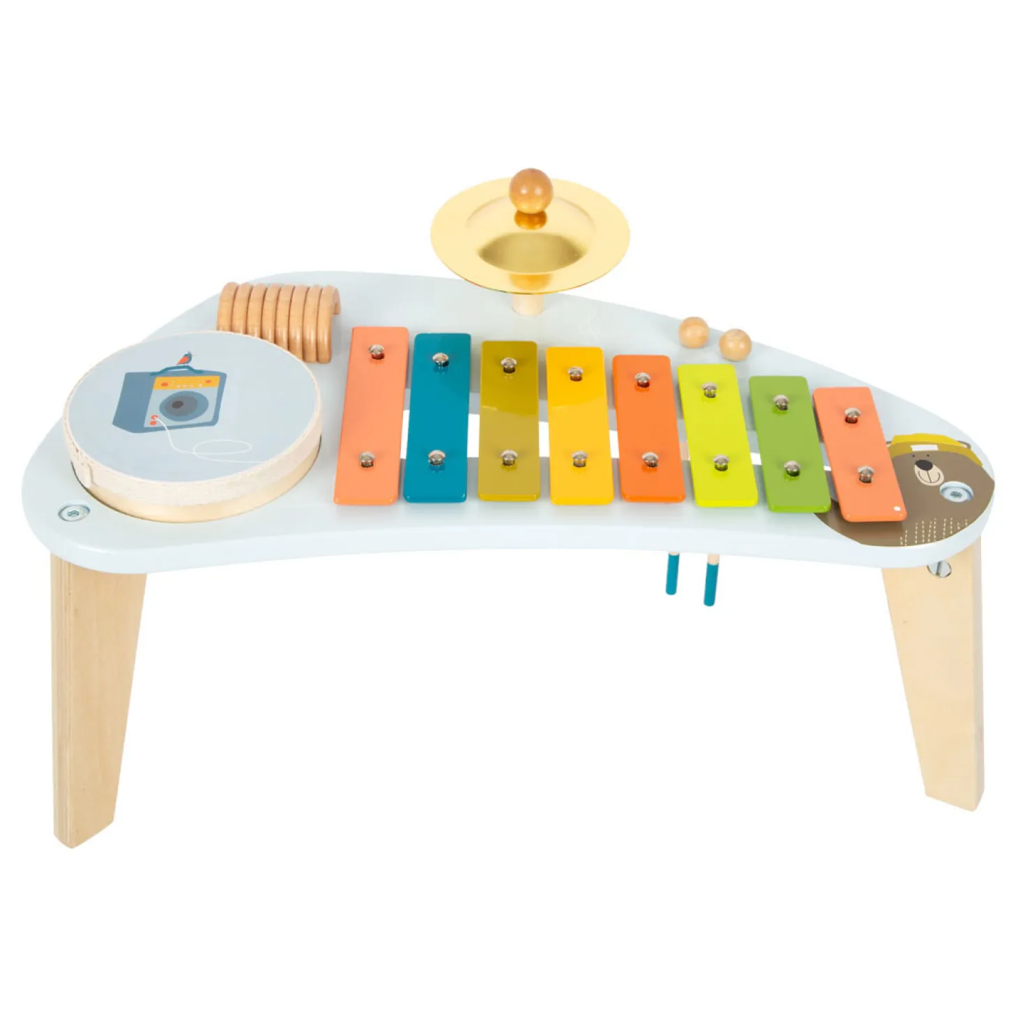 Small Foot - Houten Muziektafel Groovy Beats