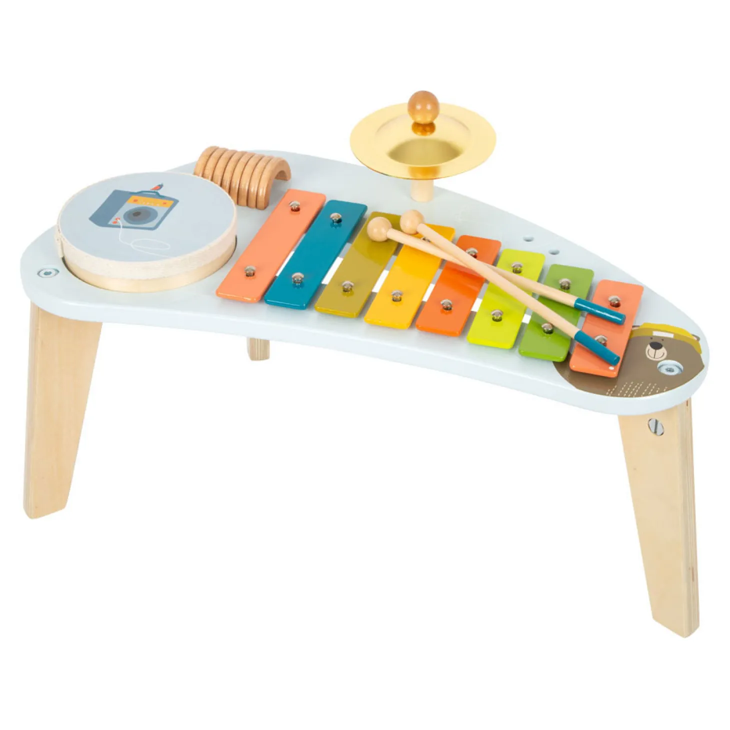 Small Foot - Houten Muziektafel Groovy Beats