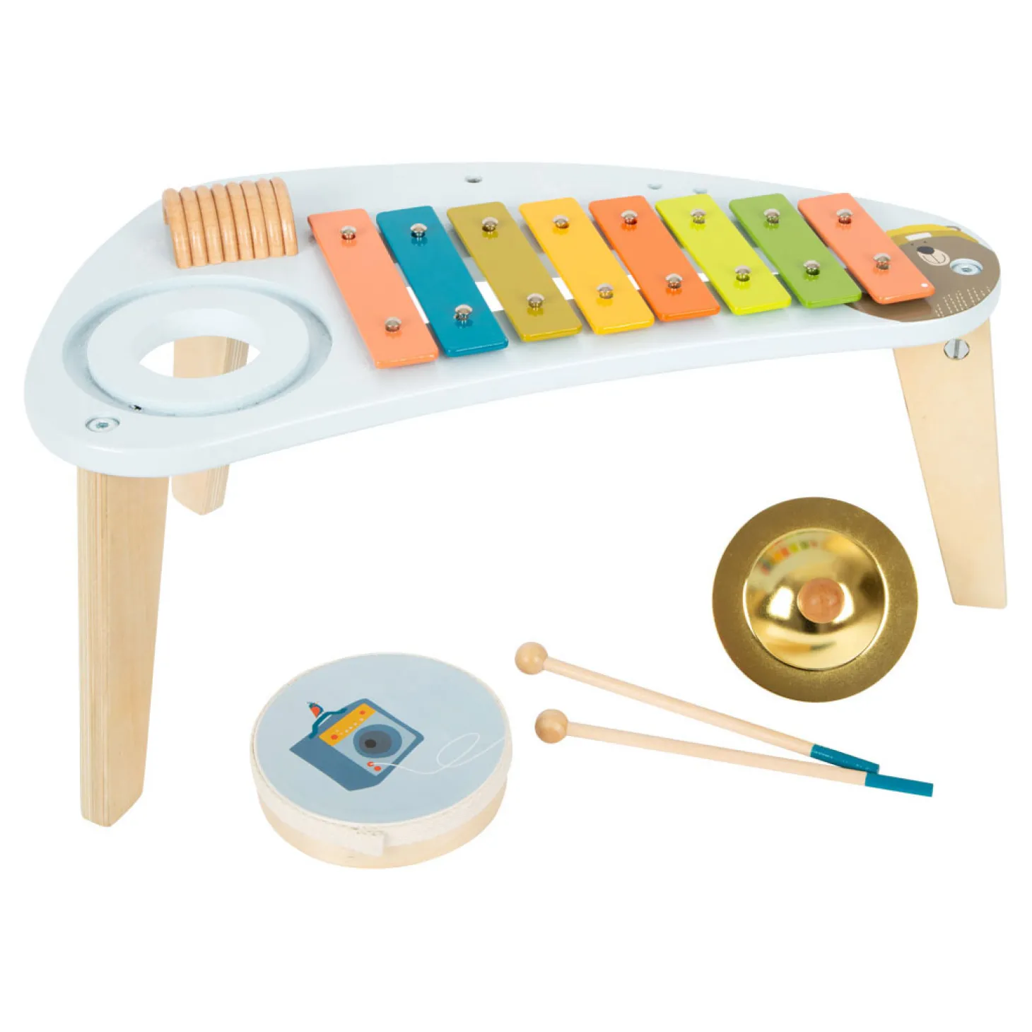 Small Foot - Houten Muziektafel Groovy Beats