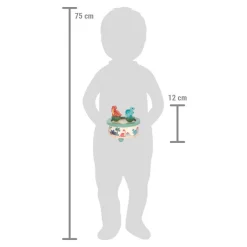 Small Foot - Houten Muziekdoos Dino