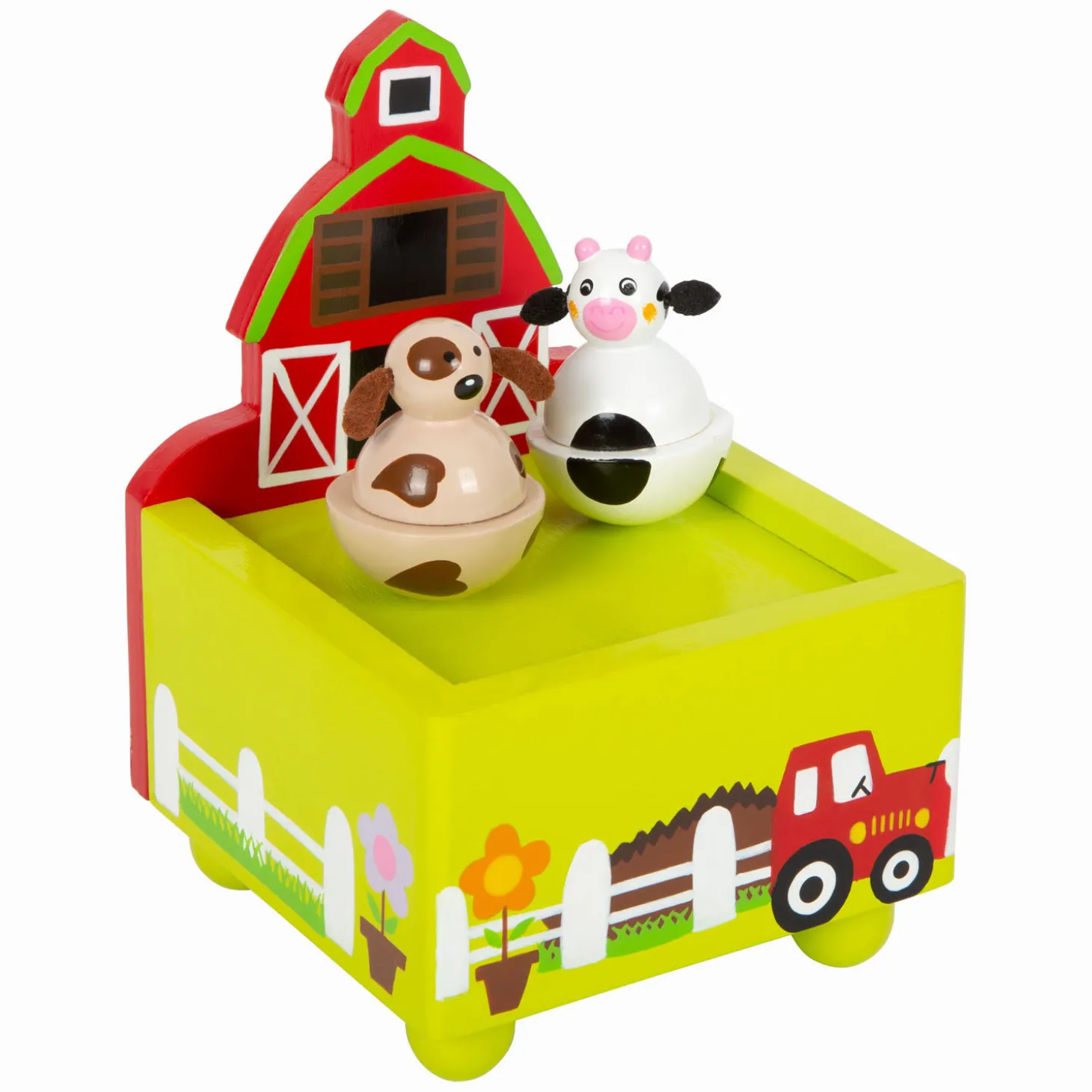 Small Foot - Houten Muziekdoos Boerderij