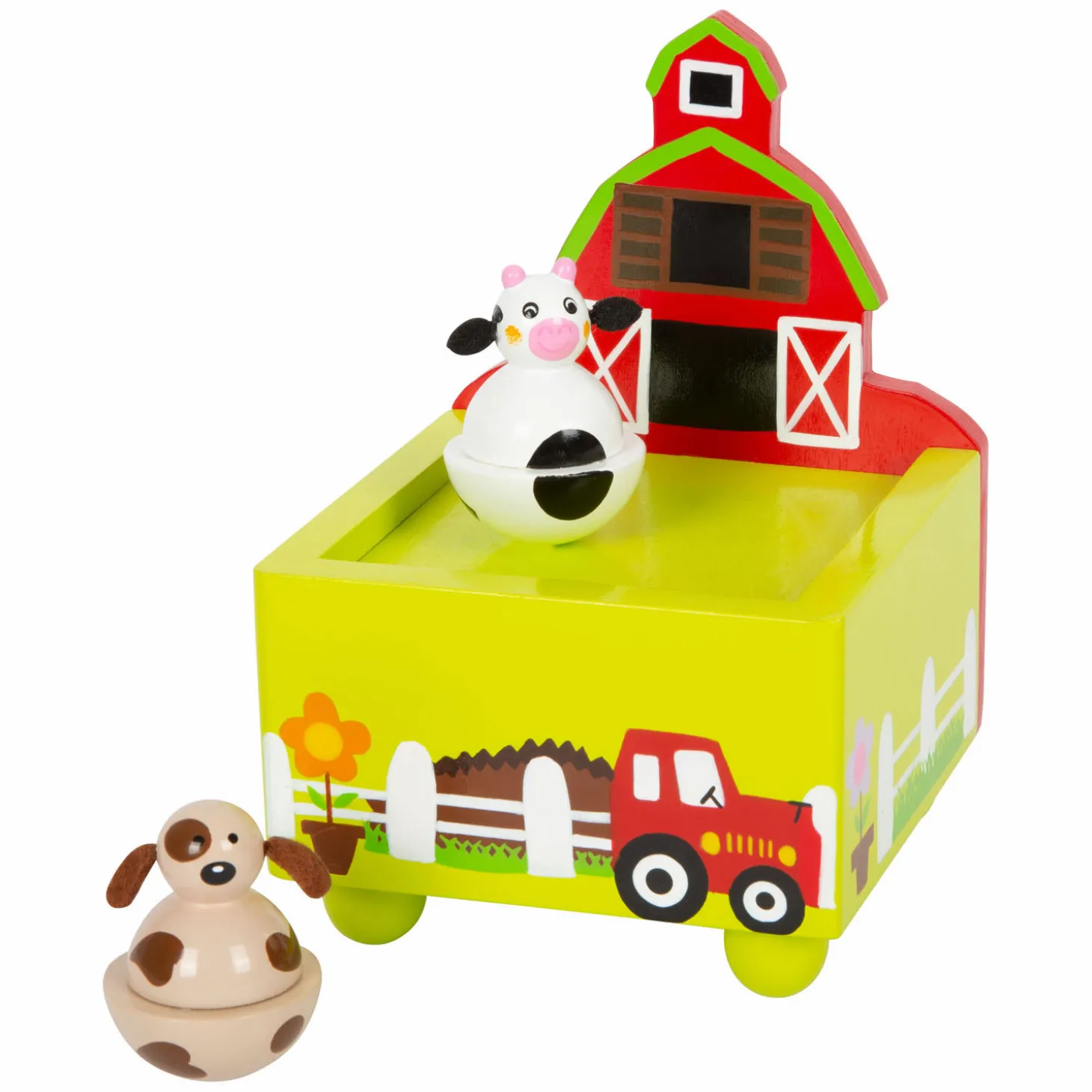 Small Foot - Houten Muziekdoos Boerderij