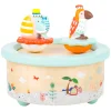 Small Foot - Houten Muziekdoos Papegaai en Olifant