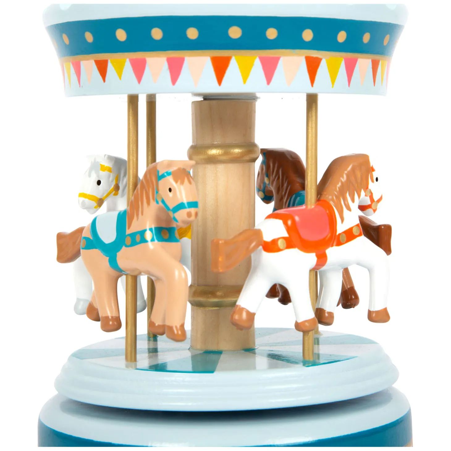 Small Foot - Houten Muziekdoos Draaimolen