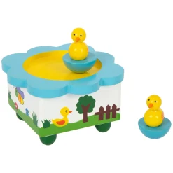 Small Foot - Houten Muziekdoos Eend