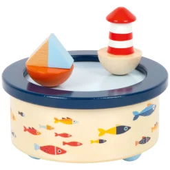 Small Foot - Houten Muziekdoos Ocean