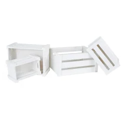 Small Foot -  Houten Opbergkistjes, Set van 4