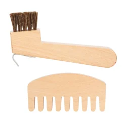 Small Foot - Houten Paardenverzorgingsset met Tas, 8dlg.