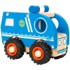 Small Foot - Houten Politieauto Blauw
