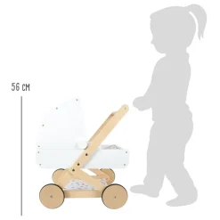 Small Foot  -  Houten Poppenwagen Little Button