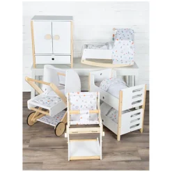 Small Foot  -  Houten Poppenwagen Little Button
