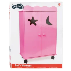 Small Foot - Houten Poppen Kledingkast Roze