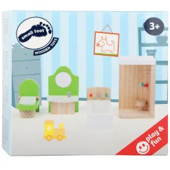 Small Foot - Houten Poppenhuis Meubeltjes Badkamer, 4dlg.
