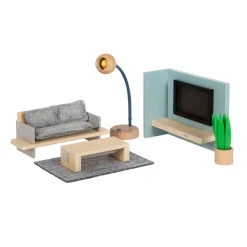 Small Foot - Houten Poppenhuis Meubeltjes Woonkamer
