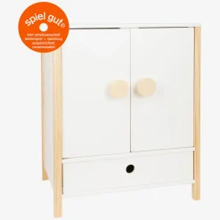 Small Foot - Houten Poppen Kledingkast Little Button met Hangers , 3dlg.