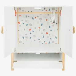 Small Foot - Houten Poppen Kledingkast Little Button met Hangers , 3dlg.