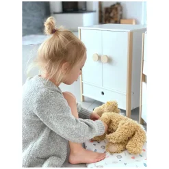Small Foot - Houten Poppen Kledingkast Little Button met Hangers , 3dlg.