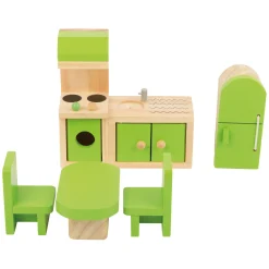 Small Foot - Houten Poppenhuis Meubeltjes Keuken, 5dlg.