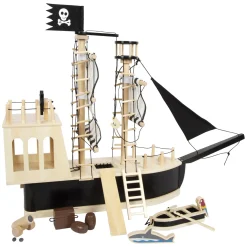 Small Foot - Houten Poppenhuis Piratenboot