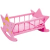 Small Foot - Houten Poppenbed Ster Roze