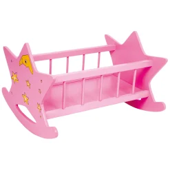 Small Foot - Houten Poppenbed Ster Roze