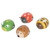 Small Foot - Houten Pull-back Dieren Tiny Friends - 12st.