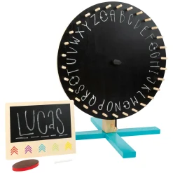 Small Foot - Houten Rad van Fortuin, 4dlg.