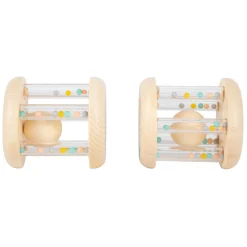 Small Foot - Houten Rammelaar Dier, Set van 2