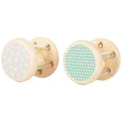 Small Foot - Houten Rammelaar Dier, Set van 2