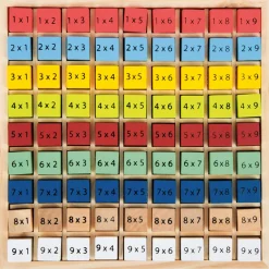 Small Foot  -  Houten Reken Keersommen Kleur, 82dlg.