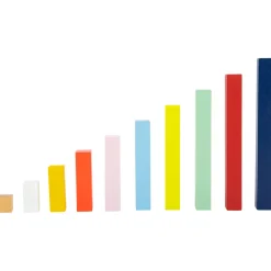 Small Foot  -  Houten Rekenblokken in Box, 100dlg.