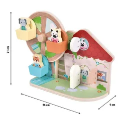 Small Foot - Houten Reuzenrad FSC Jungle Friends