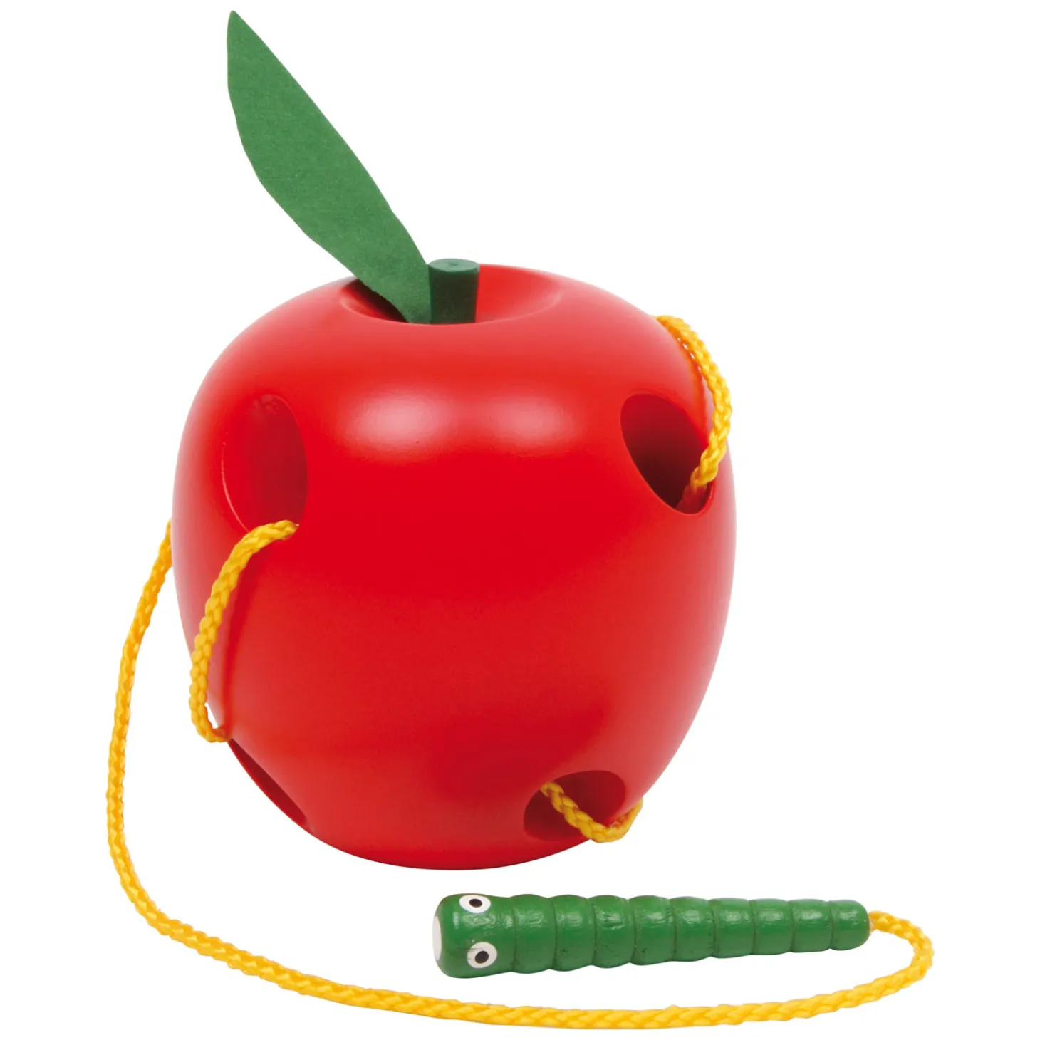 Small Foot - Houten Rijg Appel