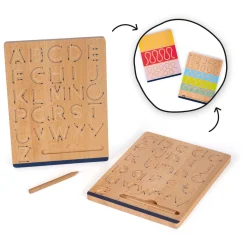 Small Foot - Houten Schrijfbordset voor Schrijftraining