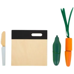 Small Foot - Houten Snij- en Speeleten Lunch Set, 24dlg.