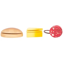 Small Foot - Houten Snij- en Speeleten Lunch Set, 24dlg.