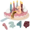 Small Foot - Houten Snijbare Verjaardagstaart, 18dlg.