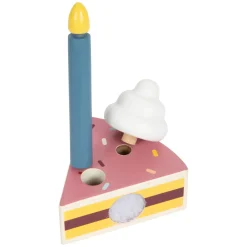 Small Foot - Houten Snijbare Verjaardagstaart, 18dlg.