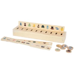 Small Foot - Houten Sorteerdoos Wereldverkenner