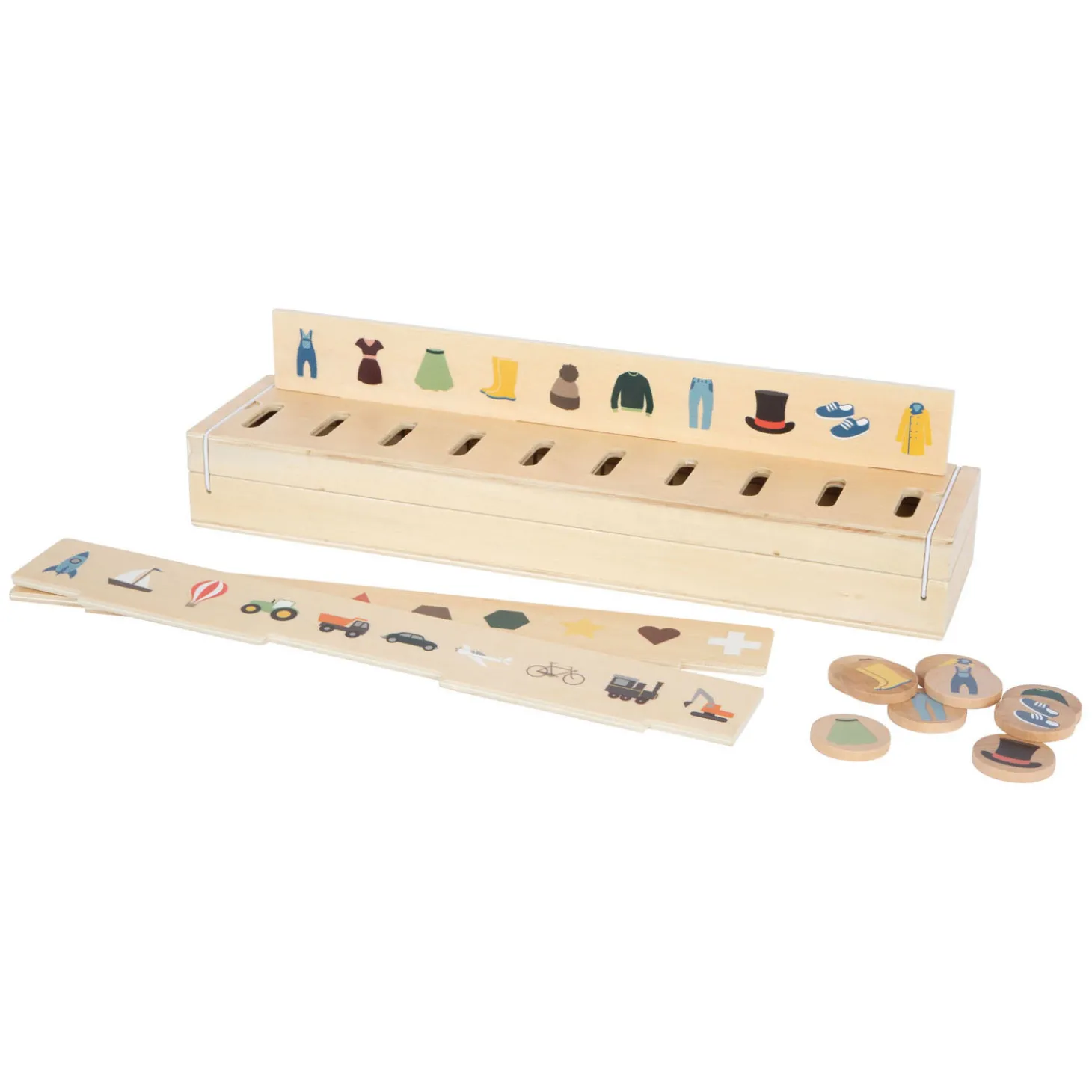 Small Foot - Houten Sorteerdoos Wereldverkenner