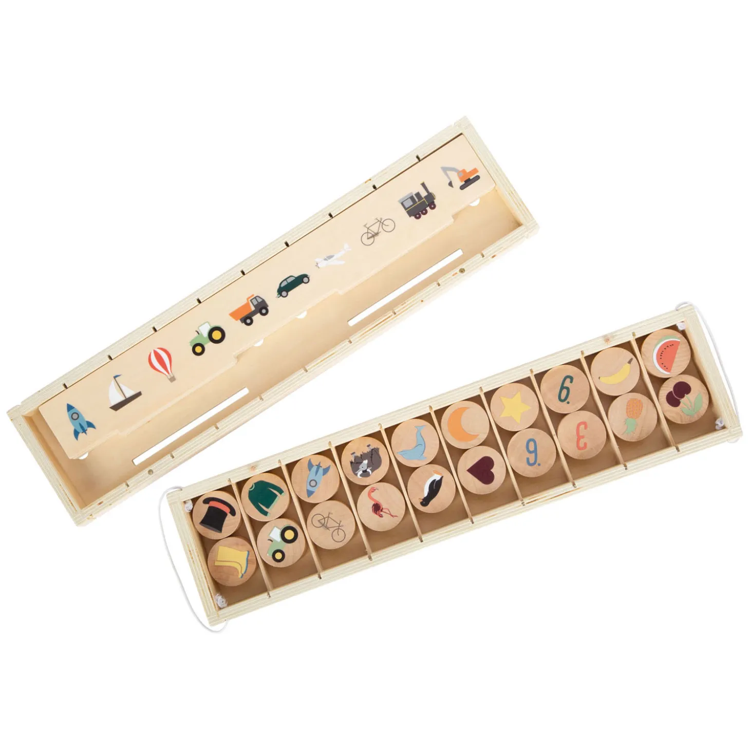 Small Foot - Houten Sorteerdoos Wereldverkenner