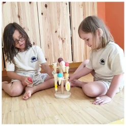 Small Foot - Houten Speeleten Ijsjes op Beweegbare Ijsstandaard, 16dlg.