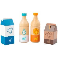 Small Foot - Houten Speeleten Dranken Set Fresh, 4dlg,