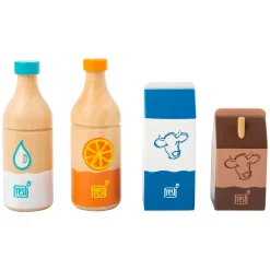 Small Foot - Houten Speeleten Dranken Set Fresh, 4dlg,