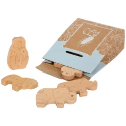 Small Foot - Houten Speeleten Dieren Crackers, 8dlg.