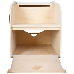 Small Foot - Houten Speelgoedbox Olifant op Wielen met Zitplek