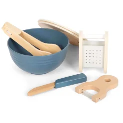 Small Foot - Houten Speelgoed Eten Salade Speelset, 11dlg.