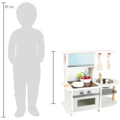 Small Foot - Houten Speelkeuken Graceful, 6dlg.